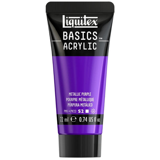 Liquitex Basics Akrilik Boya 22ml Metalik Purple 0340 S.2