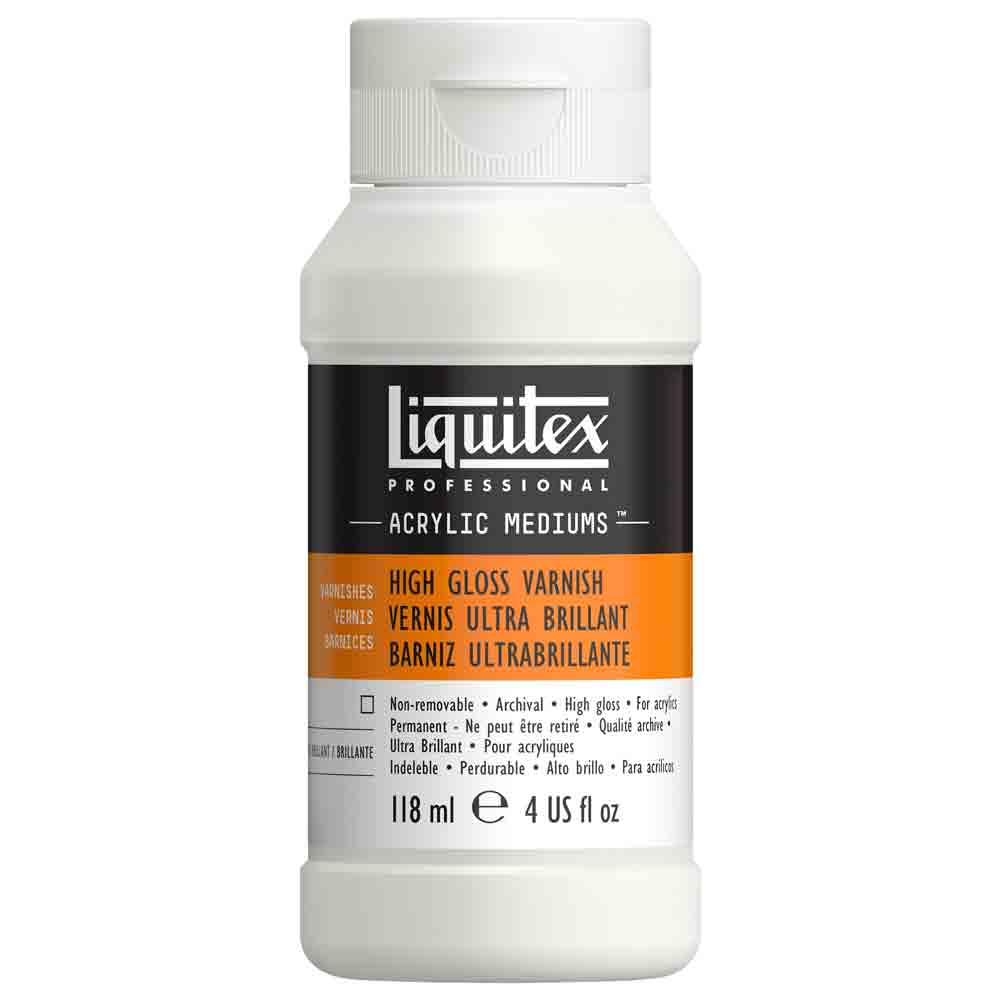 Liquitex Professional Acrylic High Gloss Varnish 118ml (Extra Parlak Vernik)