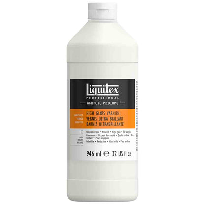 Liquitex Professional Acrylic High Gloss Varnish 946ml (Extra Parlak Vernik)