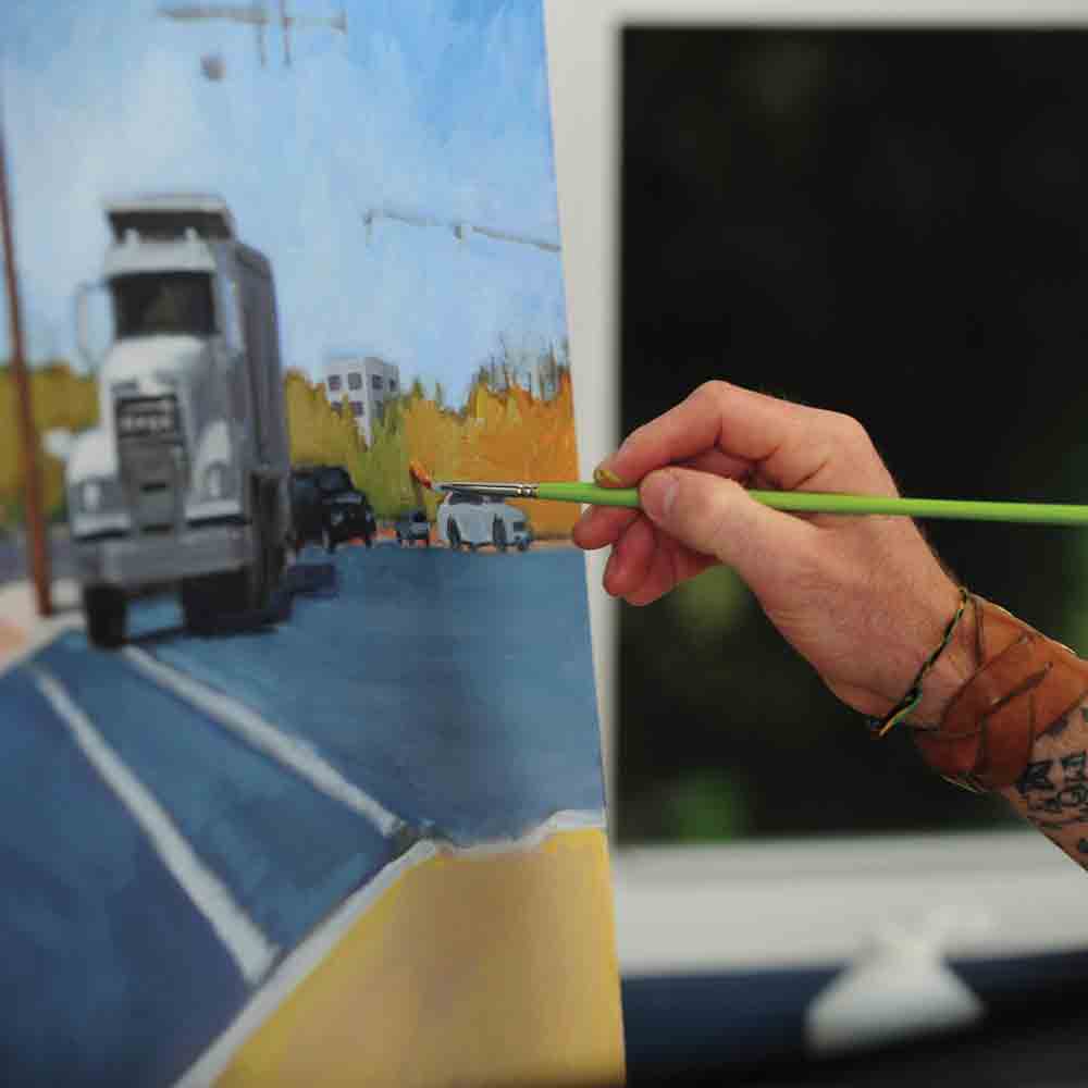 Liquitex Professional Artists' Free Style Fırça Yuvarlak No.12