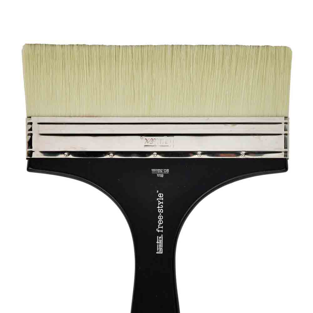 Liquitex Professional Artists' Free Style Fırça Geniş Yassı Kısa Saplı 8"