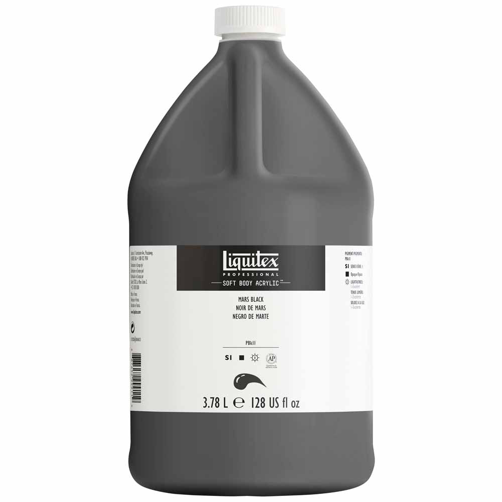 Liquitex Professional Soft Body Akrilik Boya 3,78L Mars Black 276 S1