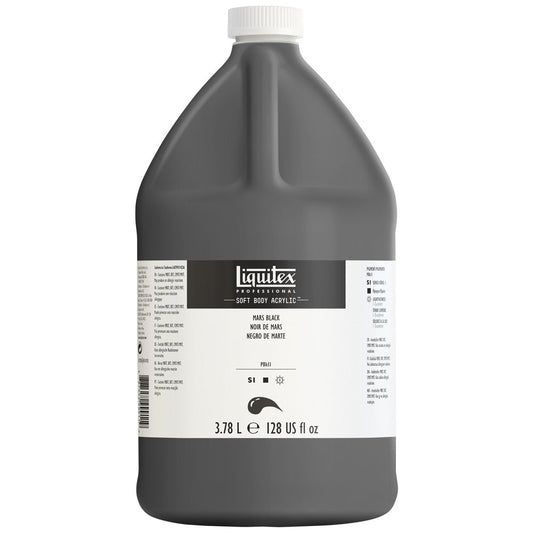 Liquitex Professional Soft Body Akrilik Boya 3,78L Mars Black 276 S1