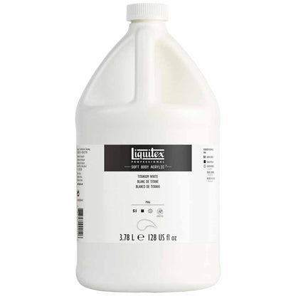 Liquitex Professional Soft Body Akrilik Boya 3,78L Titanium White 432 S1