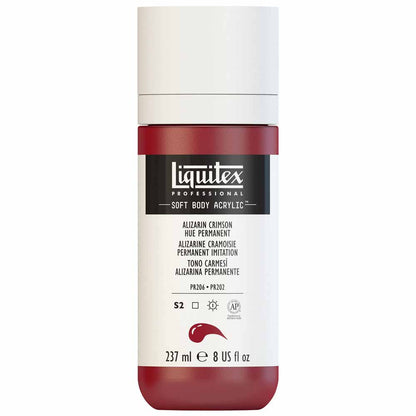 Liquitex Professional Soft Body Akrilik Boya 237ml Alizarin Crimson Hue Permanent 116 S2