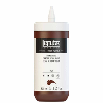 Liquitex Professional Soft Body Akrilik Boya 237ml Burnt Sienna 127 S1