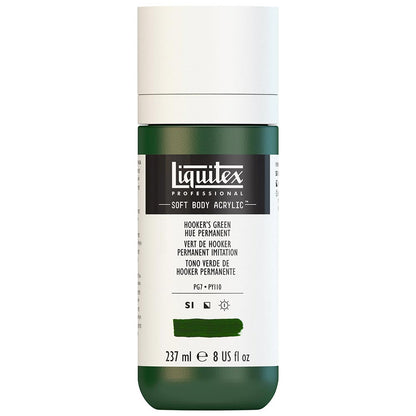 Liquitex Professional Soft Body Akrilik Boya 237ml Hooker’s Green Hue Permanent 224 S1