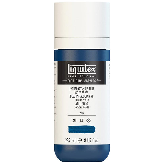 Liquitex Professional Soft Body Akrilik Boya 237ml Phthalocyanine Blue Green Shade 316 S1