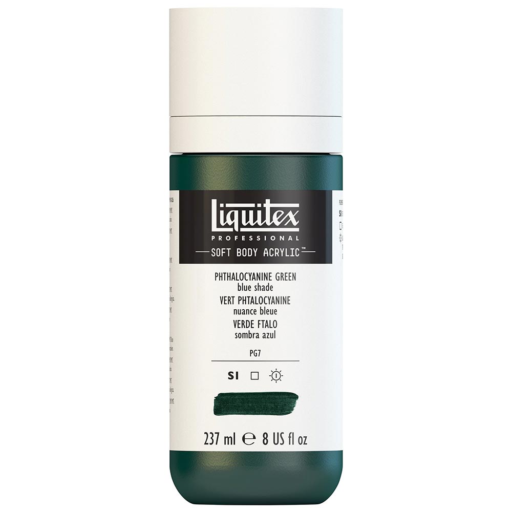 Liquitex Professional Soft Body Akrilik Boya 237ml Phthalocyanine Green Blue Shade 317 S1
