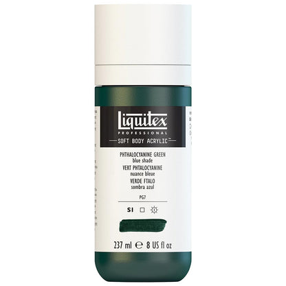 Liquitex Professional Soft Body Akrilik Boya 237ml Phthalocyanine Green Blue Shade 317 S1