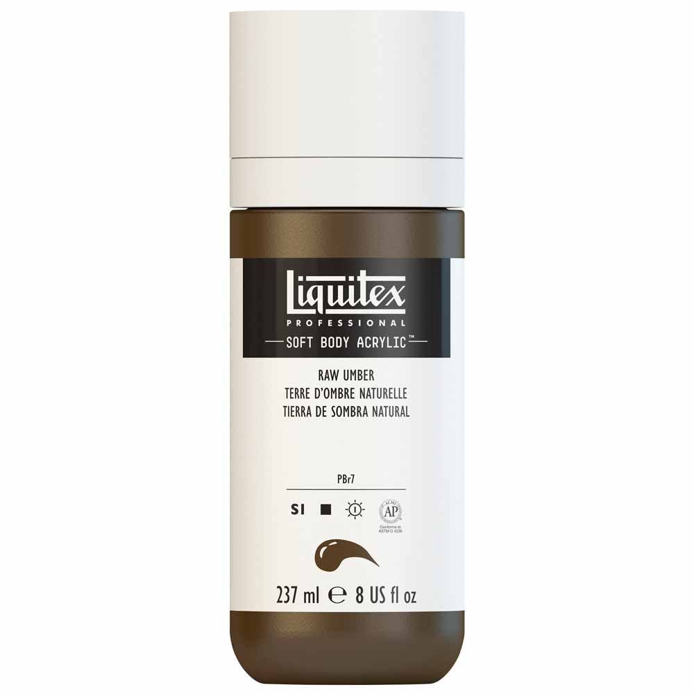 Liquitex Professional Soft Body Akrilik Boya 237ml Raw Umber 331 S1