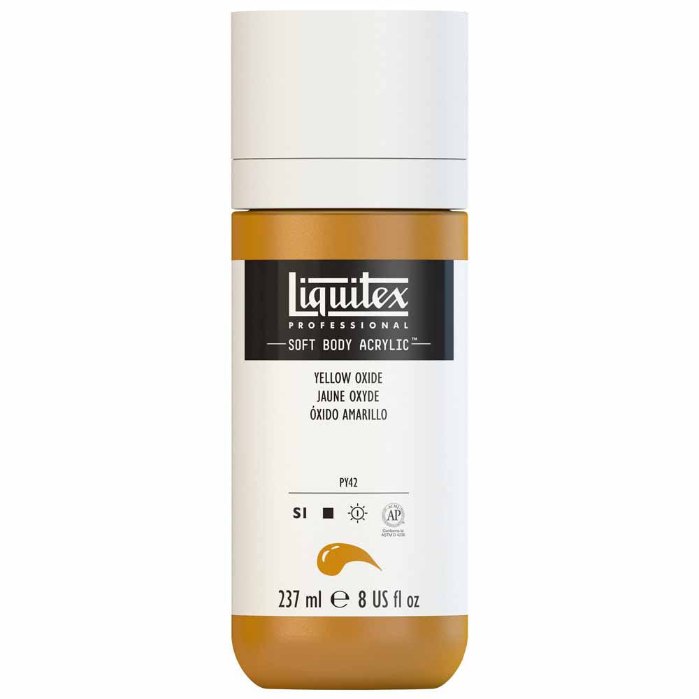 Liquitex Professional Soft Body Akrilik Boya 237ml Yellow Oxide 416 S1