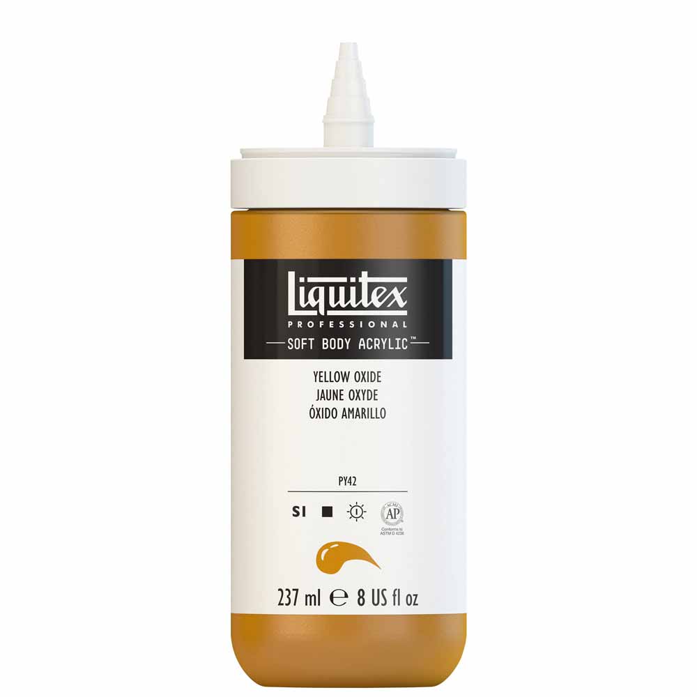Liquitex Professional Soft Body Akrilik Boya 237ml Yellow Oxide 416 S1