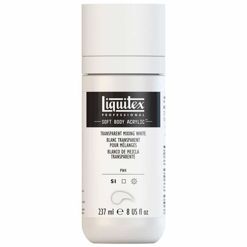 Liquitex Professional Soft Body Akrilik Boya 237ml Transparent Mixing White 430 S1