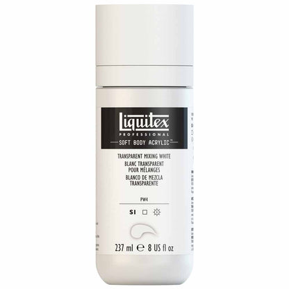 Liquitex Professional Soft Body Akrilik Boya 237ml Transparent Mixing White 430 S1