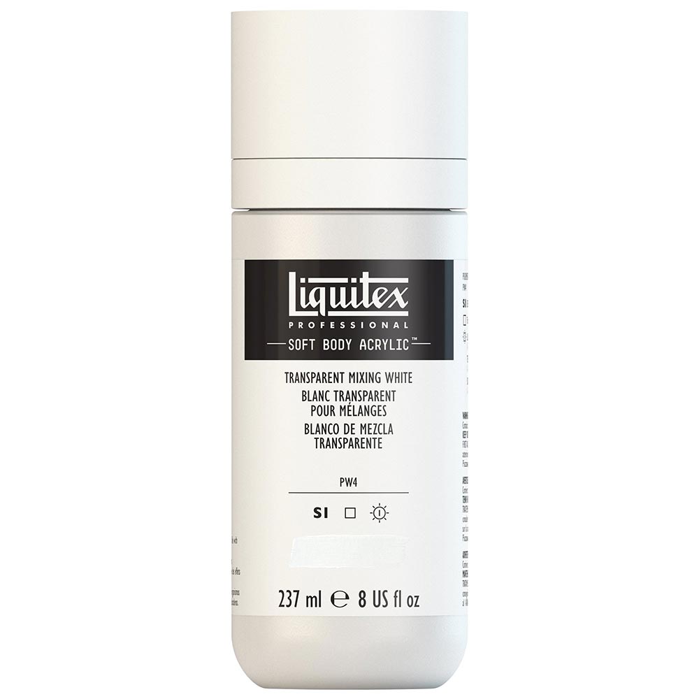 Liquitex Professional Soft Body Akrilik Boya 237ml Transparent Mixing White 430 S1