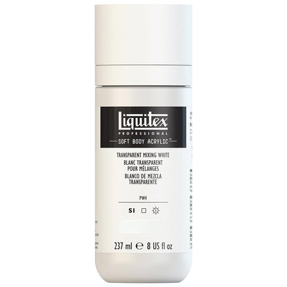 Liquitex Professional Soft Body Akrilik Boya 237ml Transparent Mixing White 430 S1
