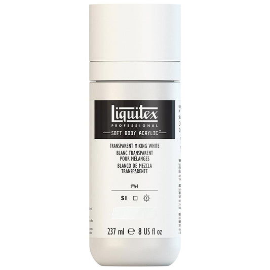 Liquitex Professional Soft Body Akrilik Boya 237ml Transparent Mixing White 430 S1