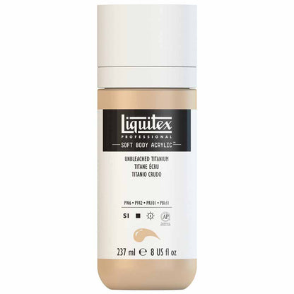 Liquitex Professional Soft Body Akrilik Boya 237ml Unbleached Titanium 434 S1