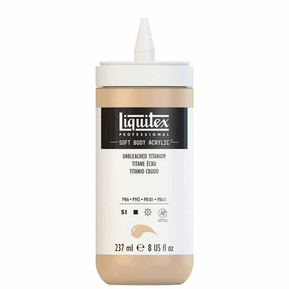Liquitex Professional Soft Body Akrilik Boya 237ml Unbleached Titanium 434 S1