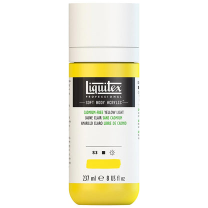 Liquitex Professional Soft Body Akrilik Boya 237ml Cadmium-Free Yellow Light 889 S3