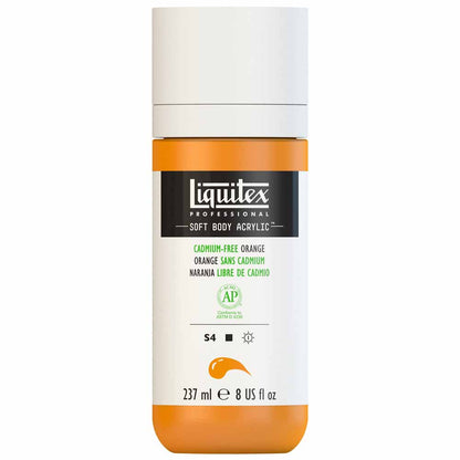 Liquitex Professional Soft Body Akrilik Boya 237ml Cadmium-Free Orange 892 S4