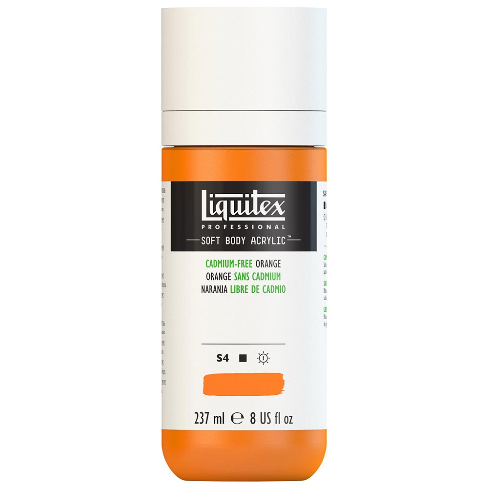 Liquitex Professional Soft Body Akrilik Boya 237ml Cadmium-Free Orange 892 S4