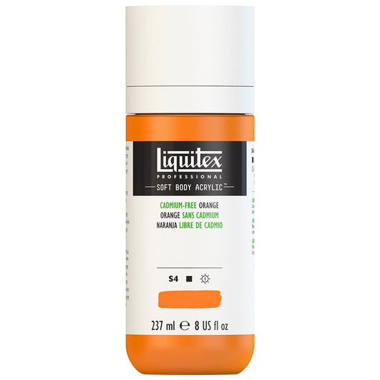Liquitex Professional Soft Body Akrilik Boya 237ml Cadmium-Free Orange 892 S4