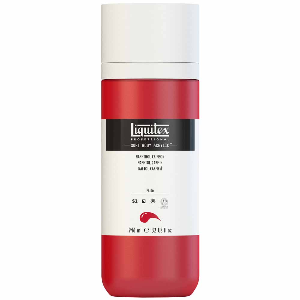 Liquitex Professional Soft Body Akrilik Boya 946ml Naphthol Crimson 292 S2