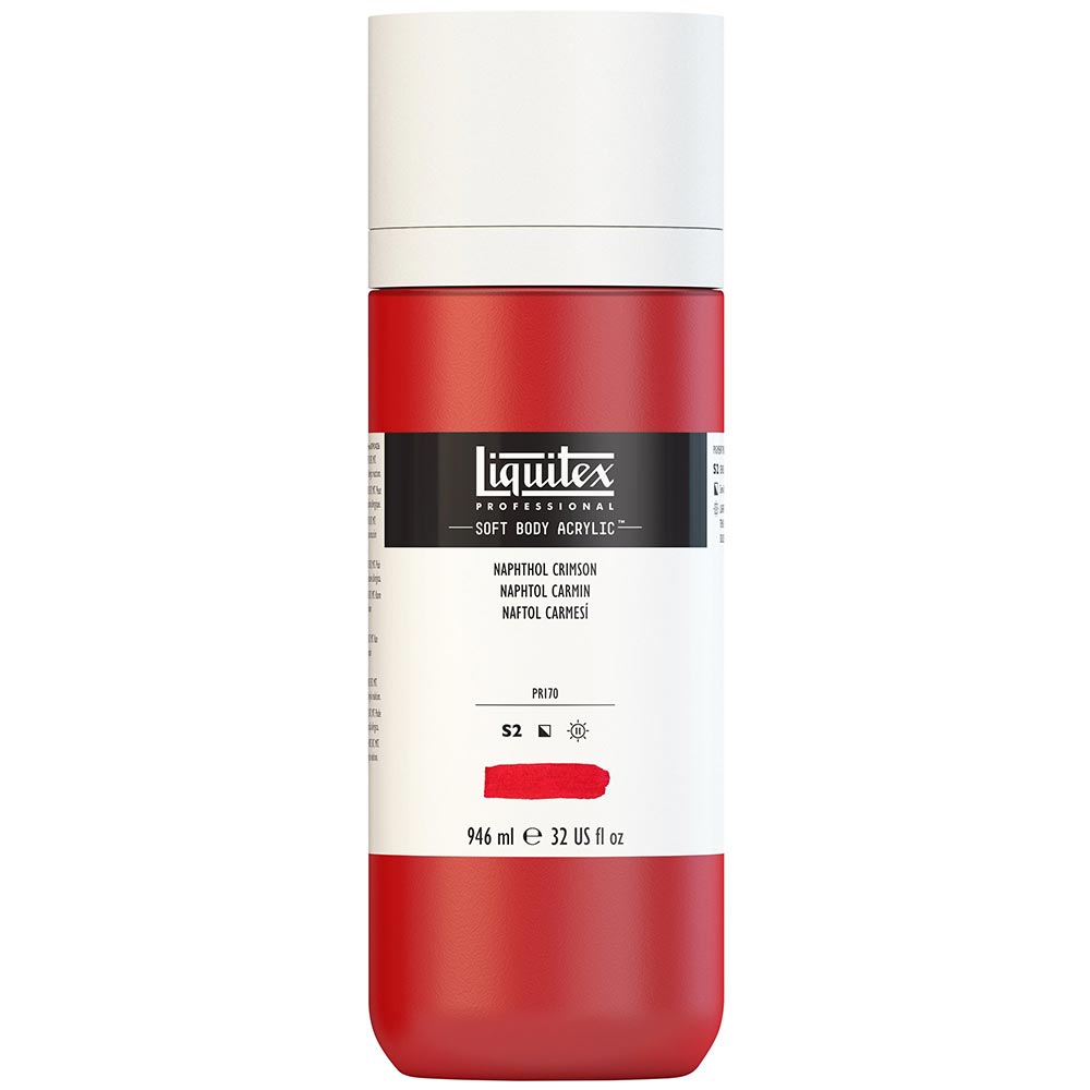 Liquitex Professional Soft Body Akrilik Boya 946ml Naphthol Crimson 292 S2