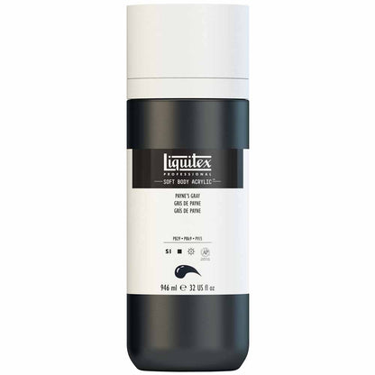 Liquitex Professional Soft Body Akrilik Boya 946ml Payne's Gray 310 S1