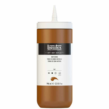 Liquitex Professional Soft Body Akrilik Boya 946ml Raw Sienna 330 S1