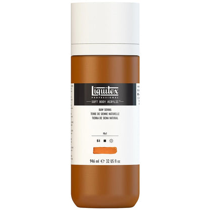 Liquitex Professional Soft Body Akrilik Boya 946ml Raw Sienna 330 S1