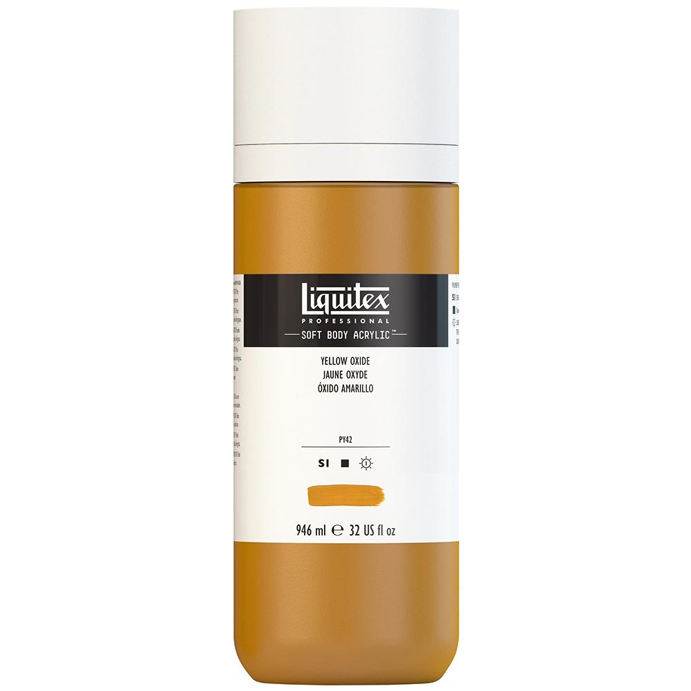 Liquitex Professional Soft Body Akrilik Boya 946ml Yellow Oxide 416 S1