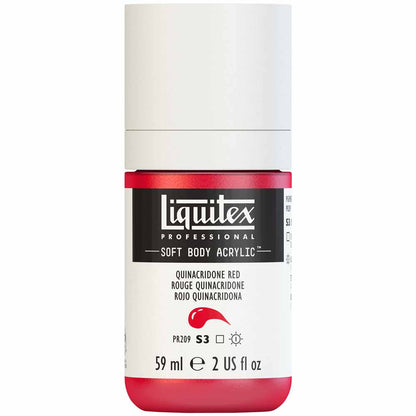 Liquitex Professional Soft Body Akrilik Boya 59ml Quinacridone Red 112 S3