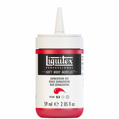 Liquitex Professional Soft Body Akrilik Boya 59ml Quinacridone Red 112 S3