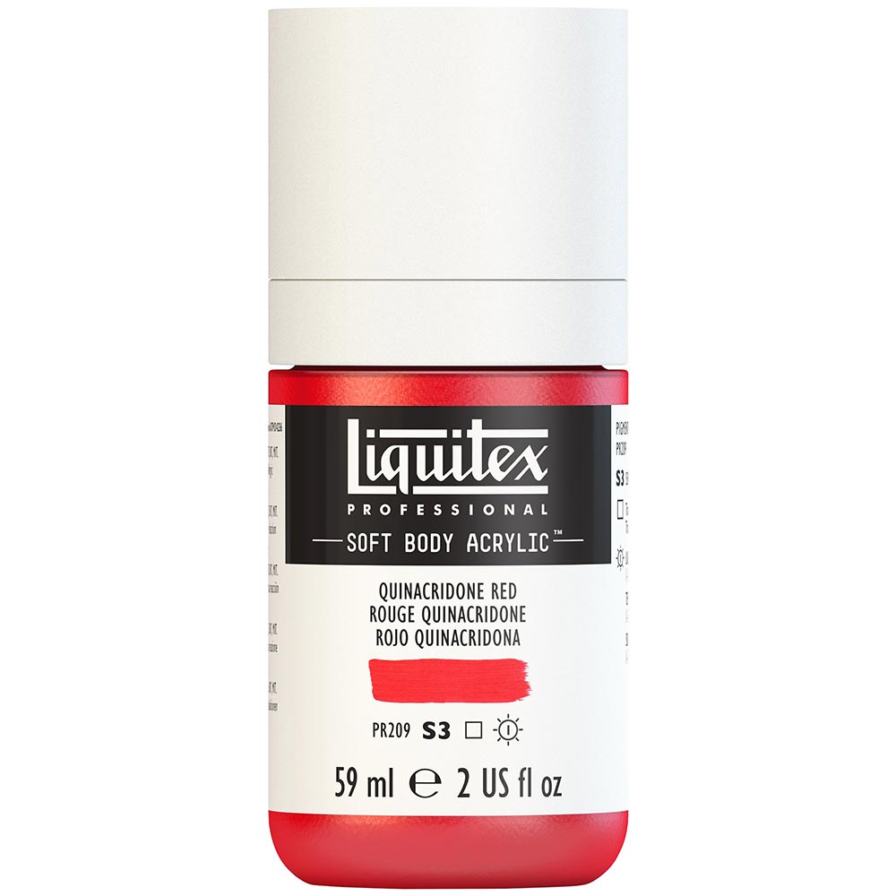 Liquitex Professional Soft Body Akrilik Boya 59ml Quinacridone Red 112 S3