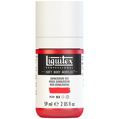 Liquitex Professional Soft Body Akrilik Boya 59ml Quinacridone Red 112 S3