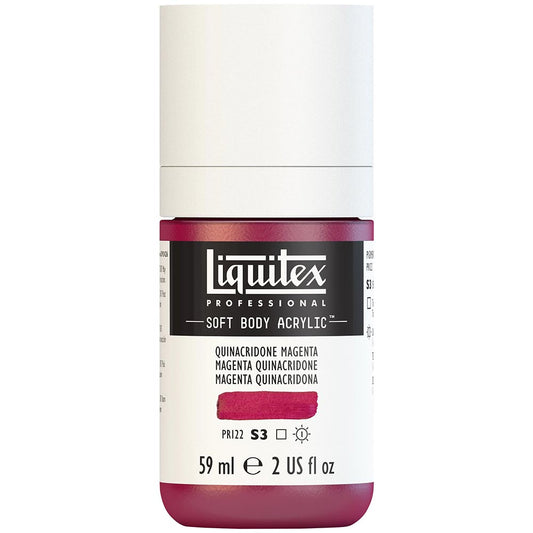 Liquitex Professional Soft Body Akrilik Boya 59ml Quinacridone Magenta 114 S3