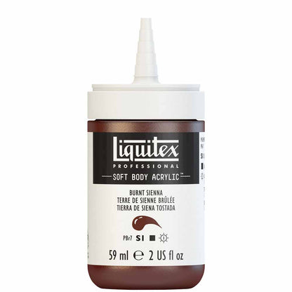Liquitex Professional Soft Body Akrilik Boya 59ml Burnt Sienna 127 S1