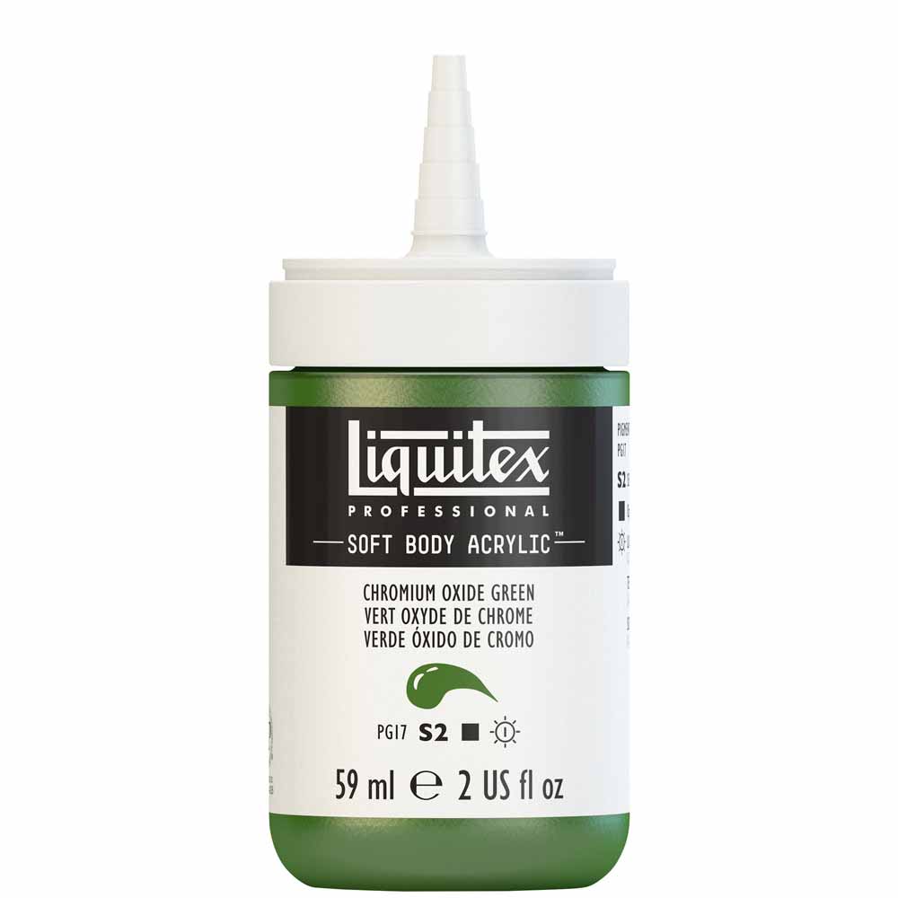 Liquitex Professional Soft Body Akrilik Boya 59ml Chromium Oxide Green 166 S2