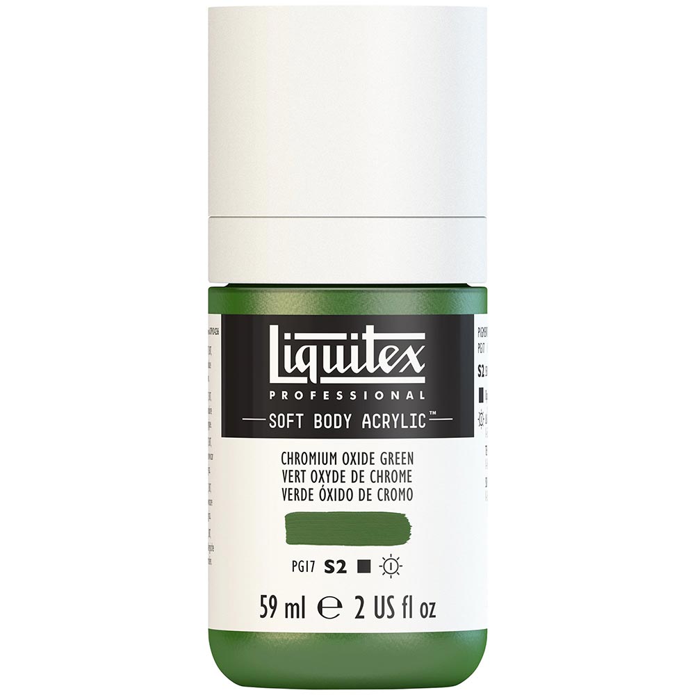 Liquitex Professional Soft Body Akrilik Boya 59ml Chromium Oxide Green 166 S2