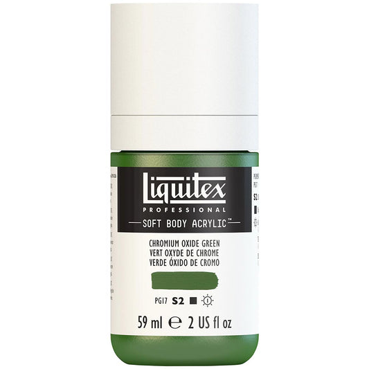 Liquitex Professional Soft Body Akrilik Boya 59ml Chromium Oxide Green 166 S2