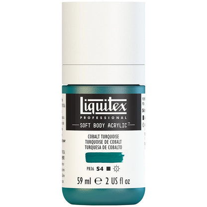 Liquitex Professional Soft Body Akrilik Boya 59ml Cobalt Turquoise 169 S4