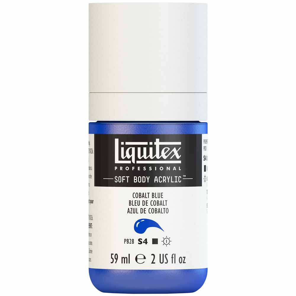 Liquitex Professional Soft Body Akrilik Boya 59ml Cobalt Blue 170 S4