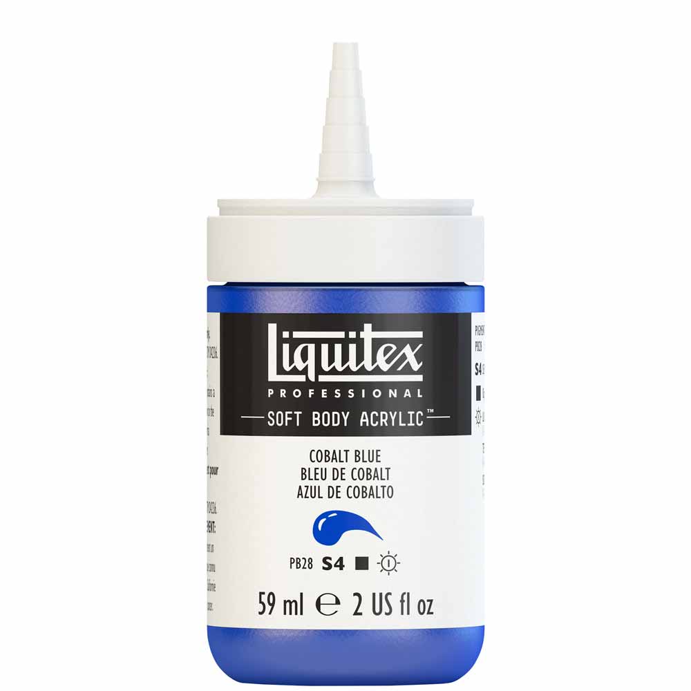 Liquitex Professional Soft Body Akrilik Boya 59ml Cobalt Blue 170 S4