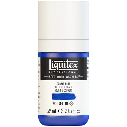 Liquitex Professional Soft Body Akrilik Boya 59ml Cobalt Blue 170 S4