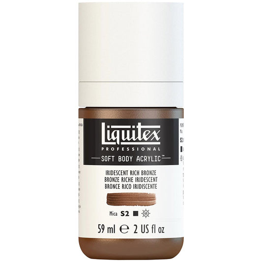 Liquitex Professional Soft Body Akrilik Boya 59ml Iridescent Rich Bronze 229 S2