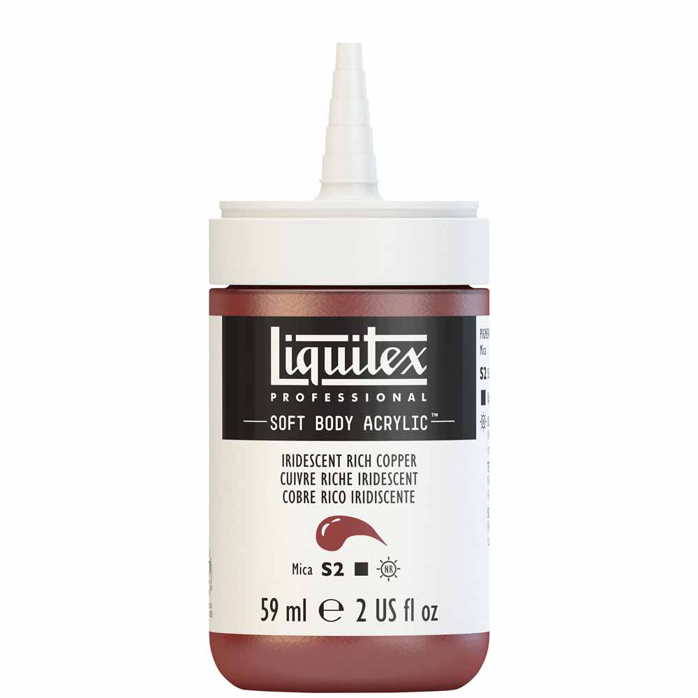 Liquitex Professional Soft Body Akrilik Boya 59ml Iridescent Rich Copper 230 S2