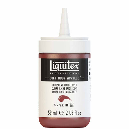 Liquitex Professional Soft Body Akrilik Boya 59ml Iridescent Rich Copper 230 S2